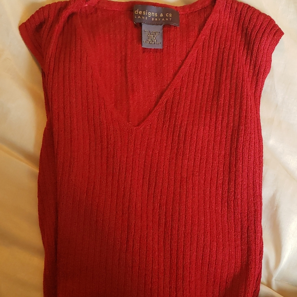 Lane Bryant Berry Top
